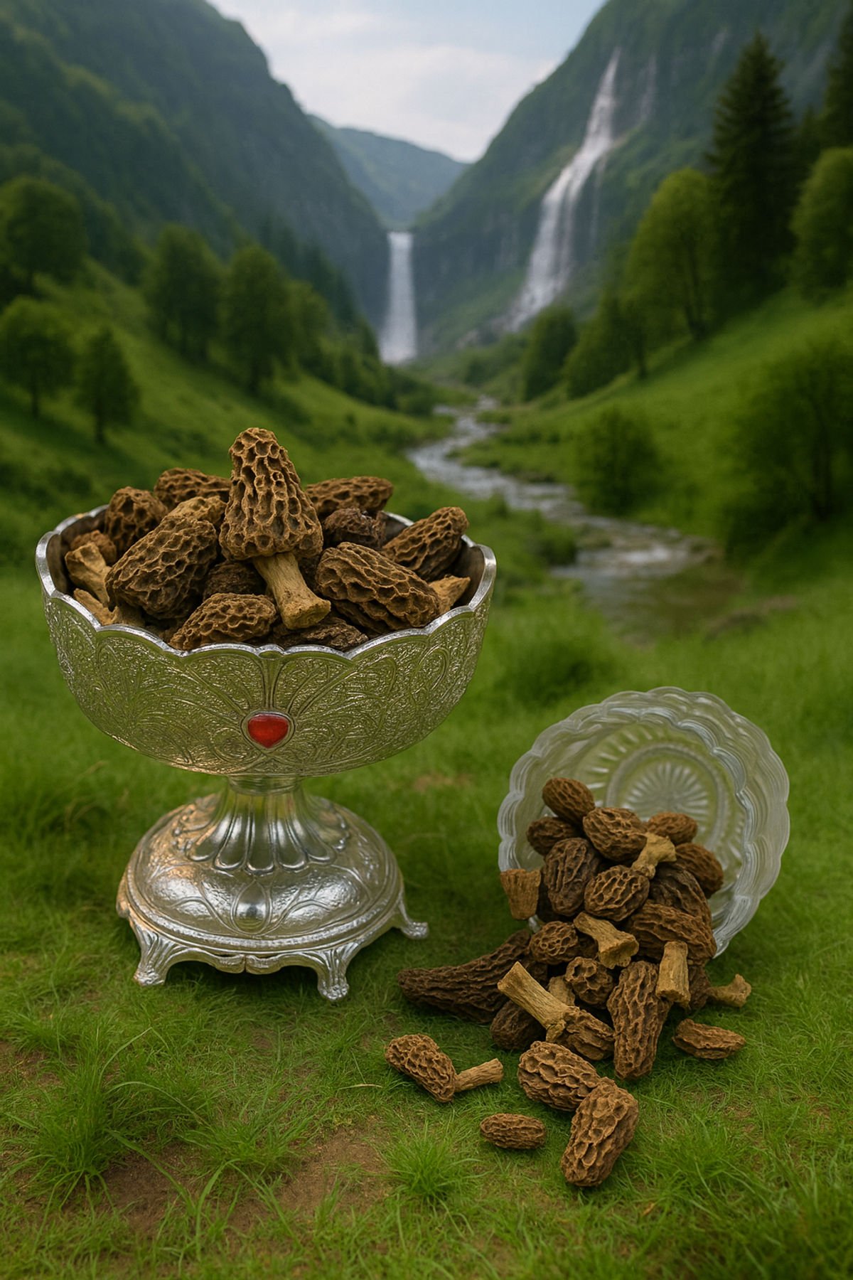 Kashmiri Guchchi (Morel Mushrooms)